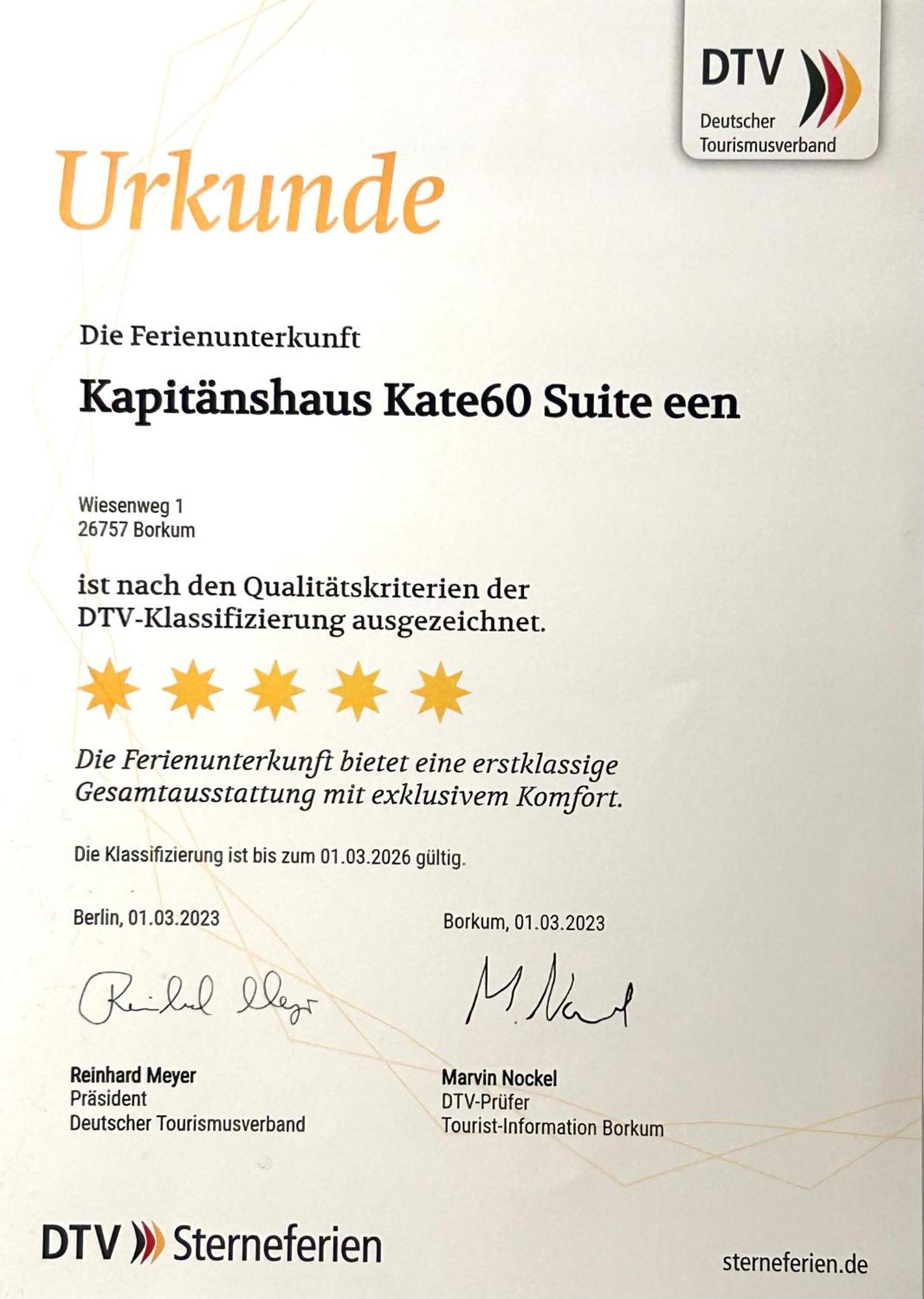 보르쿰 Kapitaenshaus Kate60 빌라 외부 사진